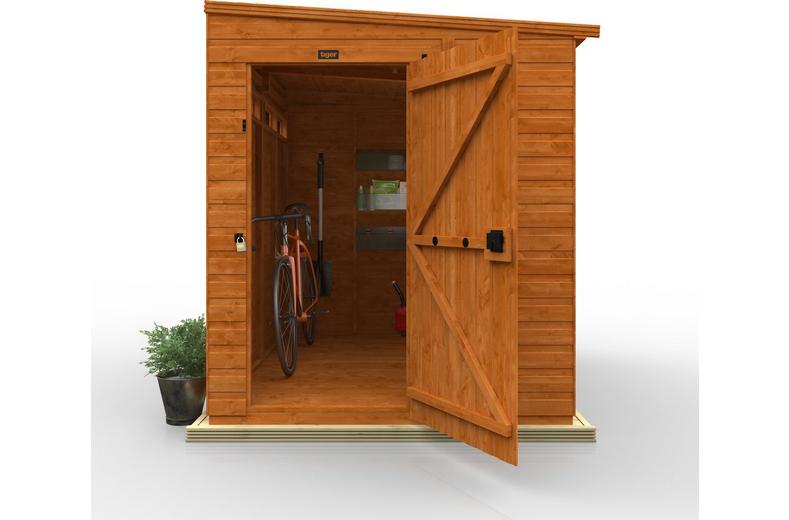 TigerFlex Shiplap Pent Security Shed TigerFlex Shiplap Pent Security Shed
