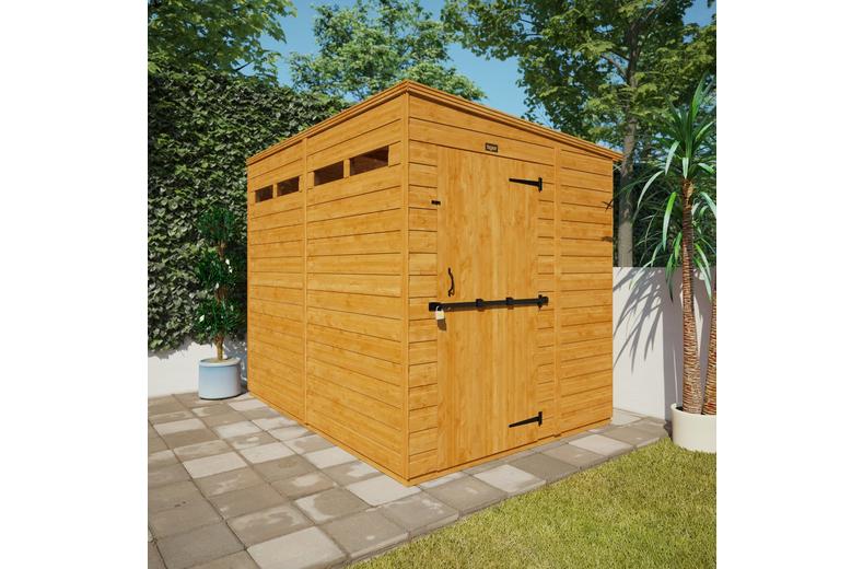 TigerFlex Shiplap Pent Security Shed TigerFlex Shiplap Pent Security Shed