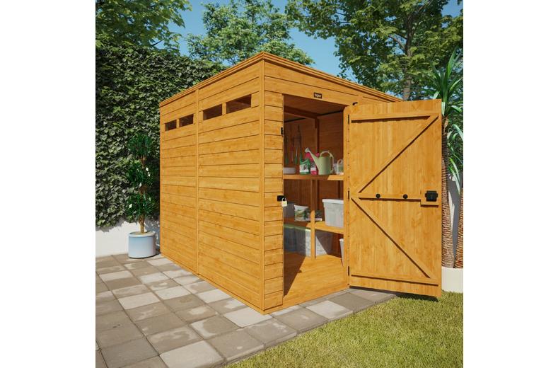 TigerFlex Shiplap Pent Security Shed TigerFlex Shiplap Pent Security Shed