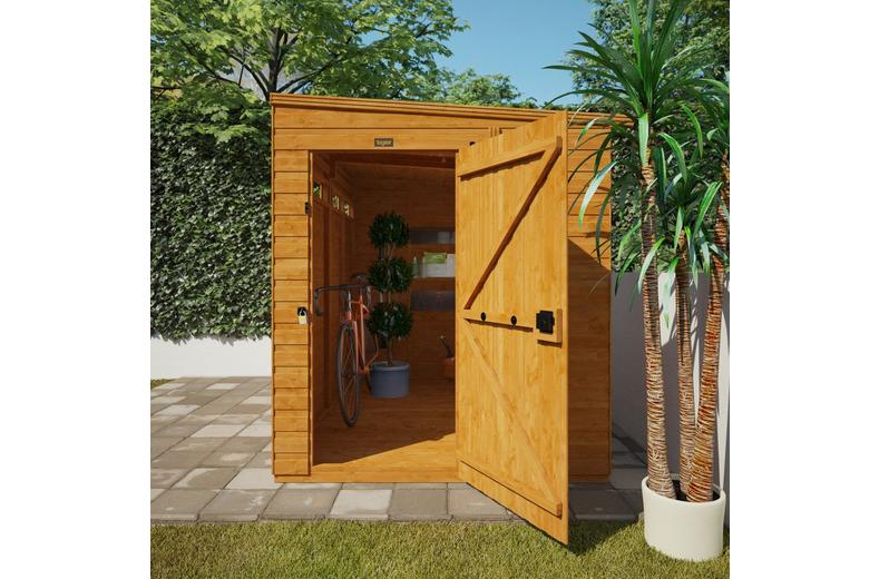 TigerFlex Shiplap Pent Security Shed TigerFlex Shiplap Pent Security Shed