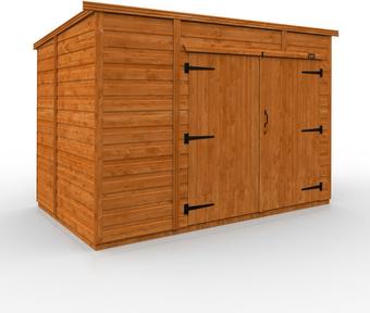 TigerFlex Shiplap Pent Bike Store 8x5