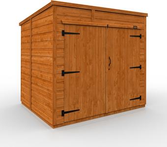 TigerFlex Shiplap Pent Bike Store 6x5