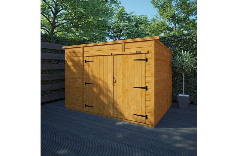 TigerFlex Shiplap Pent Bike Store 8x5 TigerFlex Shiplap Pent Bike Store 8x5