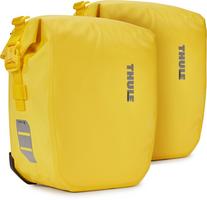 Halfords Thule Shield Pannier Bag - Pair 13L - Yellow | Extra 8% off for BC Members