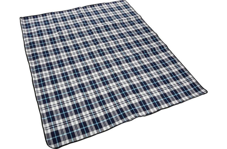 Halfords Waterproof Tartan Picnic Blanket XL Halfords Waterproof Tartan Picnic Blanket XL