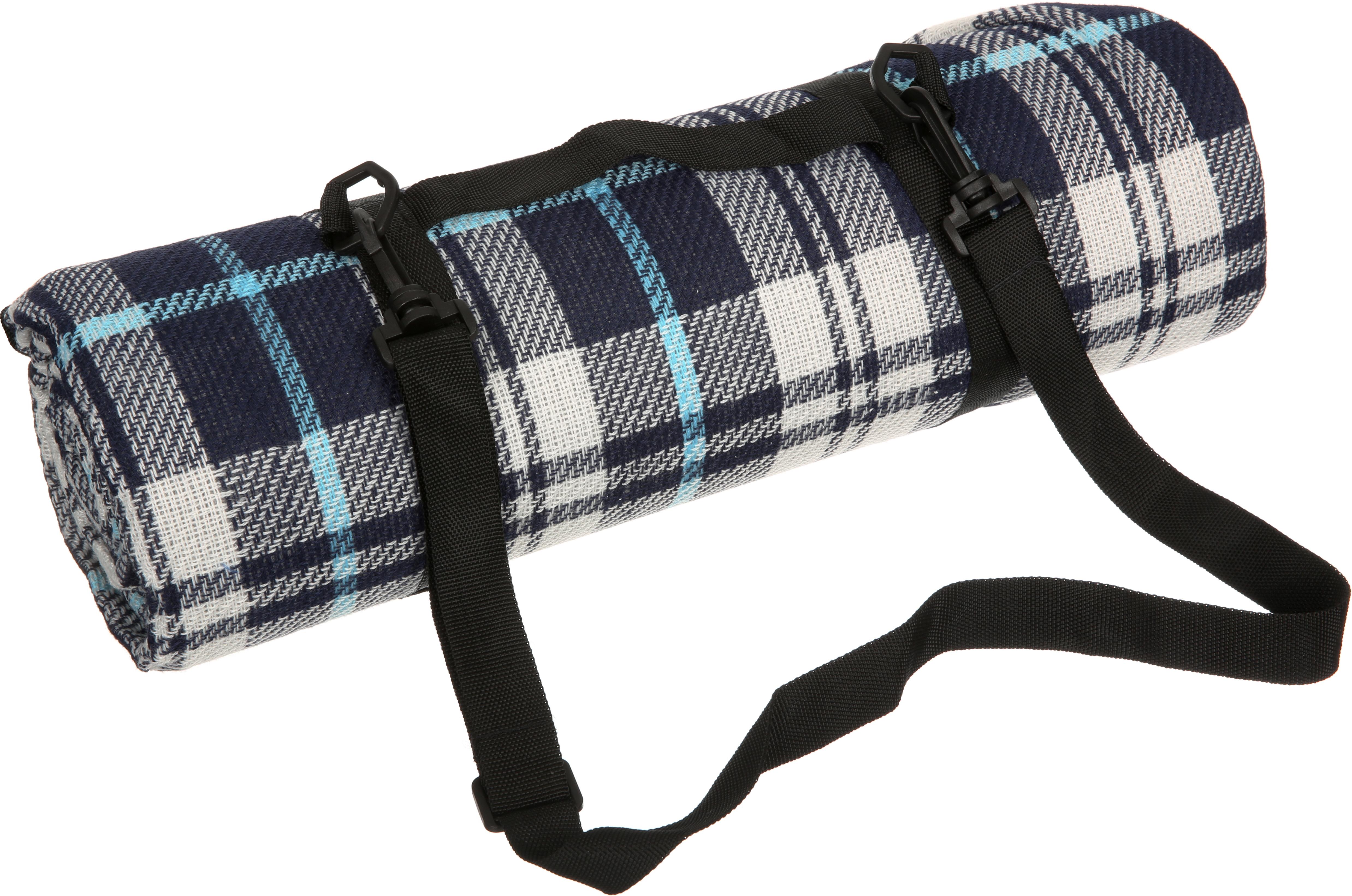 Halfords Waterproof Tartan Picnic Blanket XL