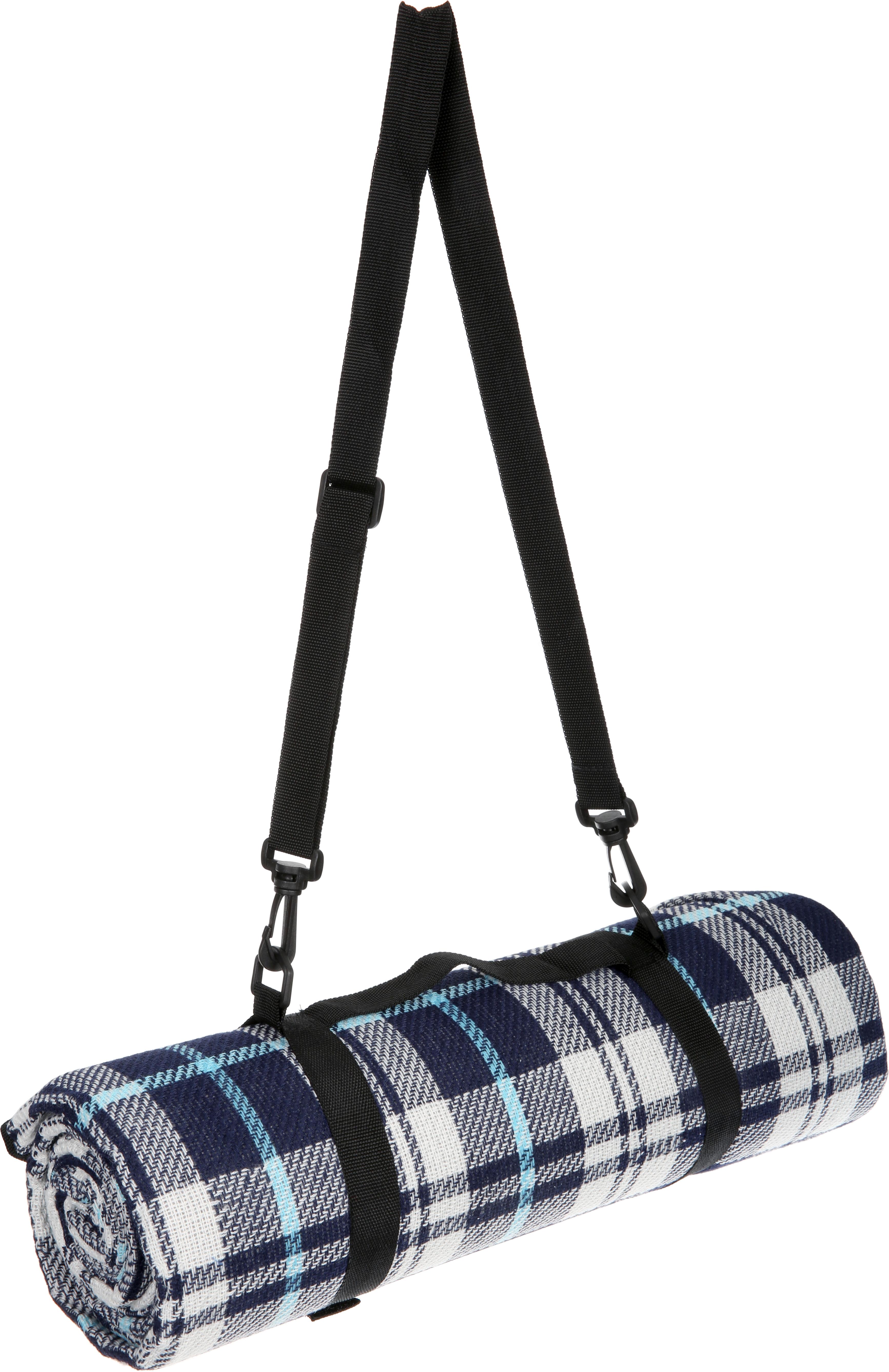 Halfords Waterproof Tartan Picnic Blanket XL