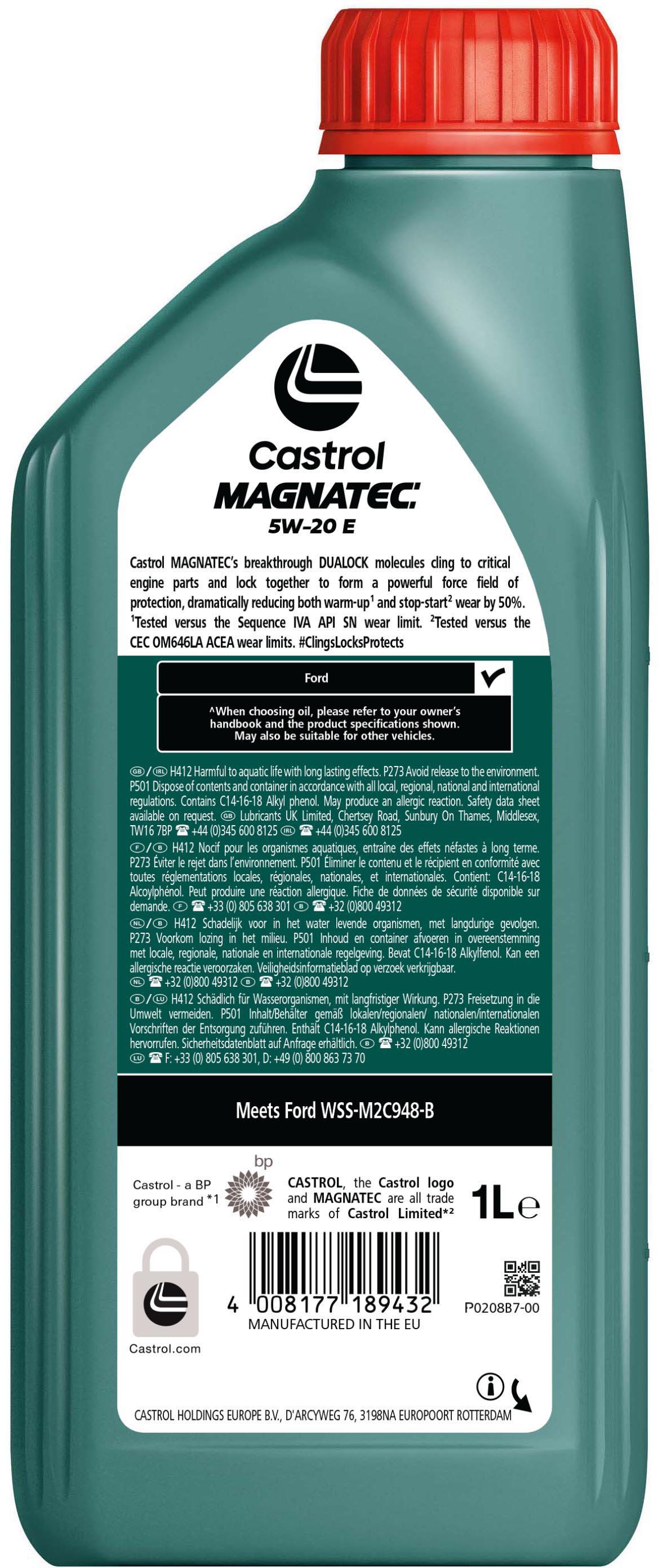 Castrol MAGNATEC Stop-Start 5W-20E 1L