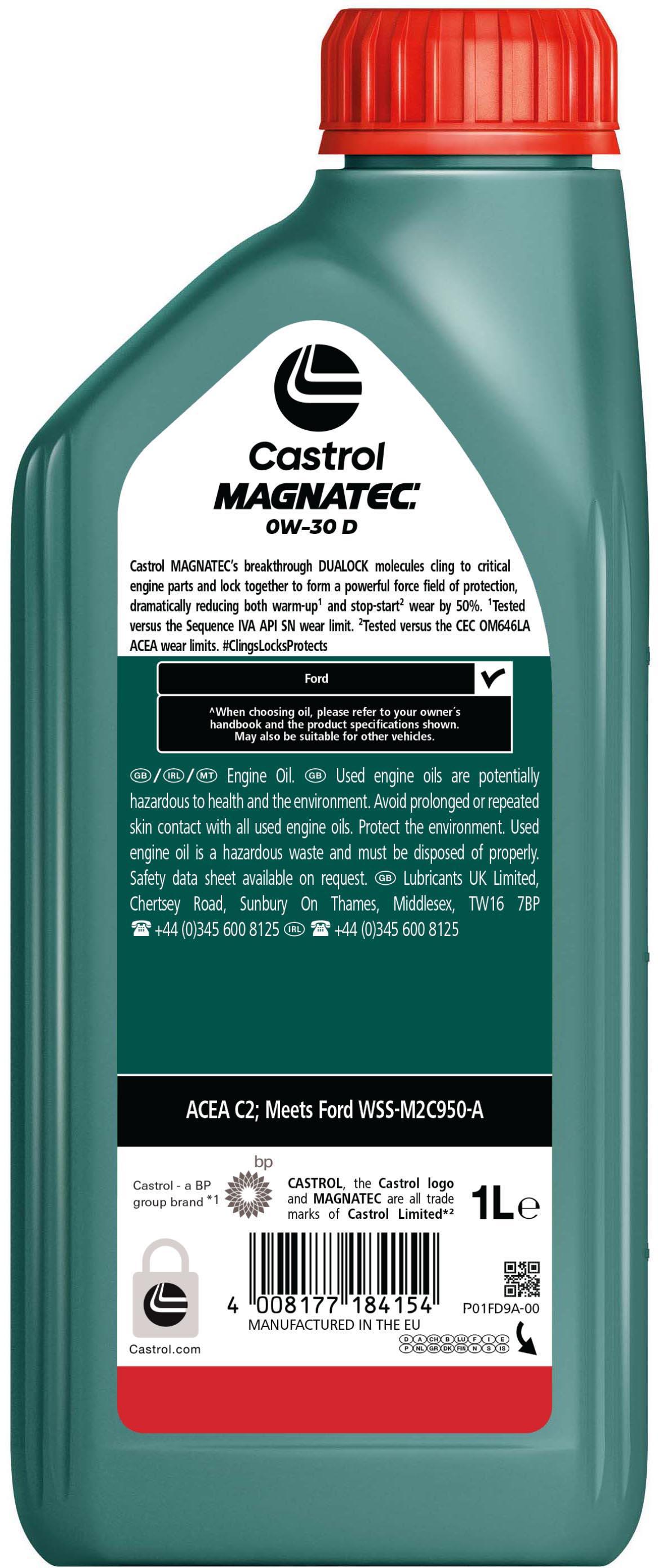 Castrol MAGNATEC Stop-Start 0W-30 D 1L