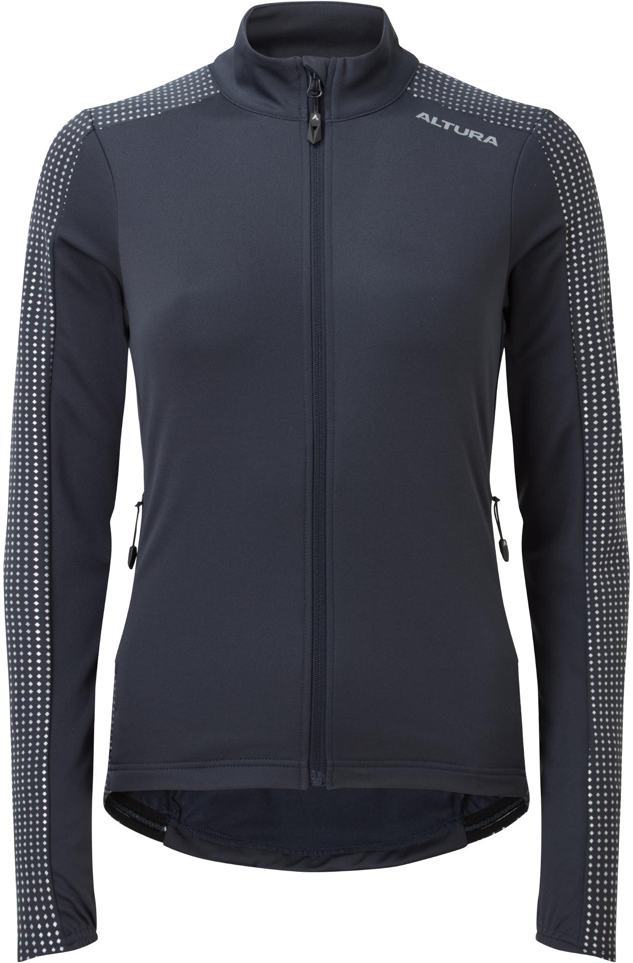 Halfords Altura Nightvision Womens Long Sleeve Jersey - Navy - 8