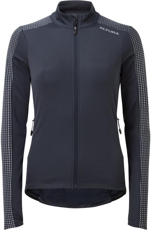 Halfords Altura Nightvision Womens Long Sleeve Jersey - Navy - 8