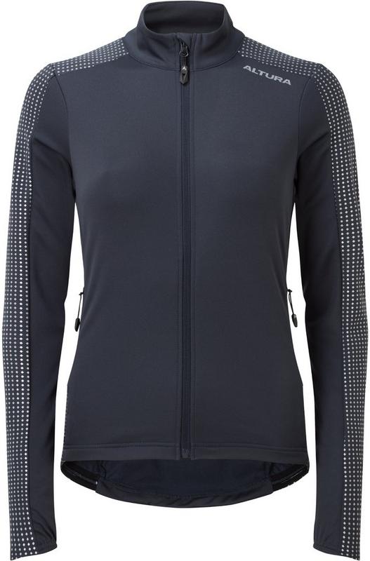 Halfords Altura Nightvision Womens Long Sleeve Jersey - Navy - 12 | Extra 8% off for BC Members