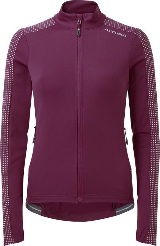Halfords Altura Nightvision Womens Long Sleeve Jersey - Pink - 10 | Extra 8% off for BC Members