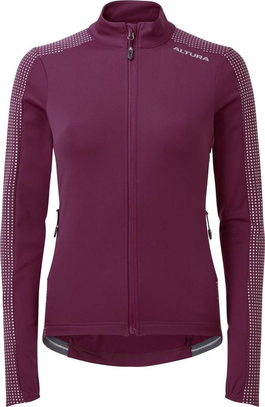 Halfords Altura Nightvision Womens Long Sleeve Jersey - Pink - 8 | Extra 8% off for BC Members