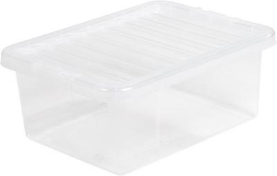 Wham 17L Clear Storage Box & Lid Wham 17L Clear Storage Box & Lid