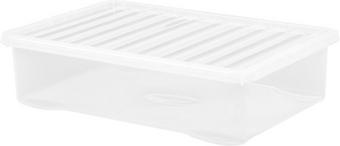 Wham 46L Clear Storage Box & Lid