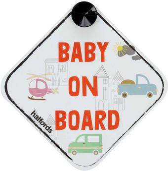 Head in the Cloud Baby on Board Sign