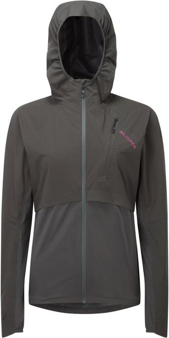 Altura Esker Womens Waterproof Packable Jacket - Carbon - 10