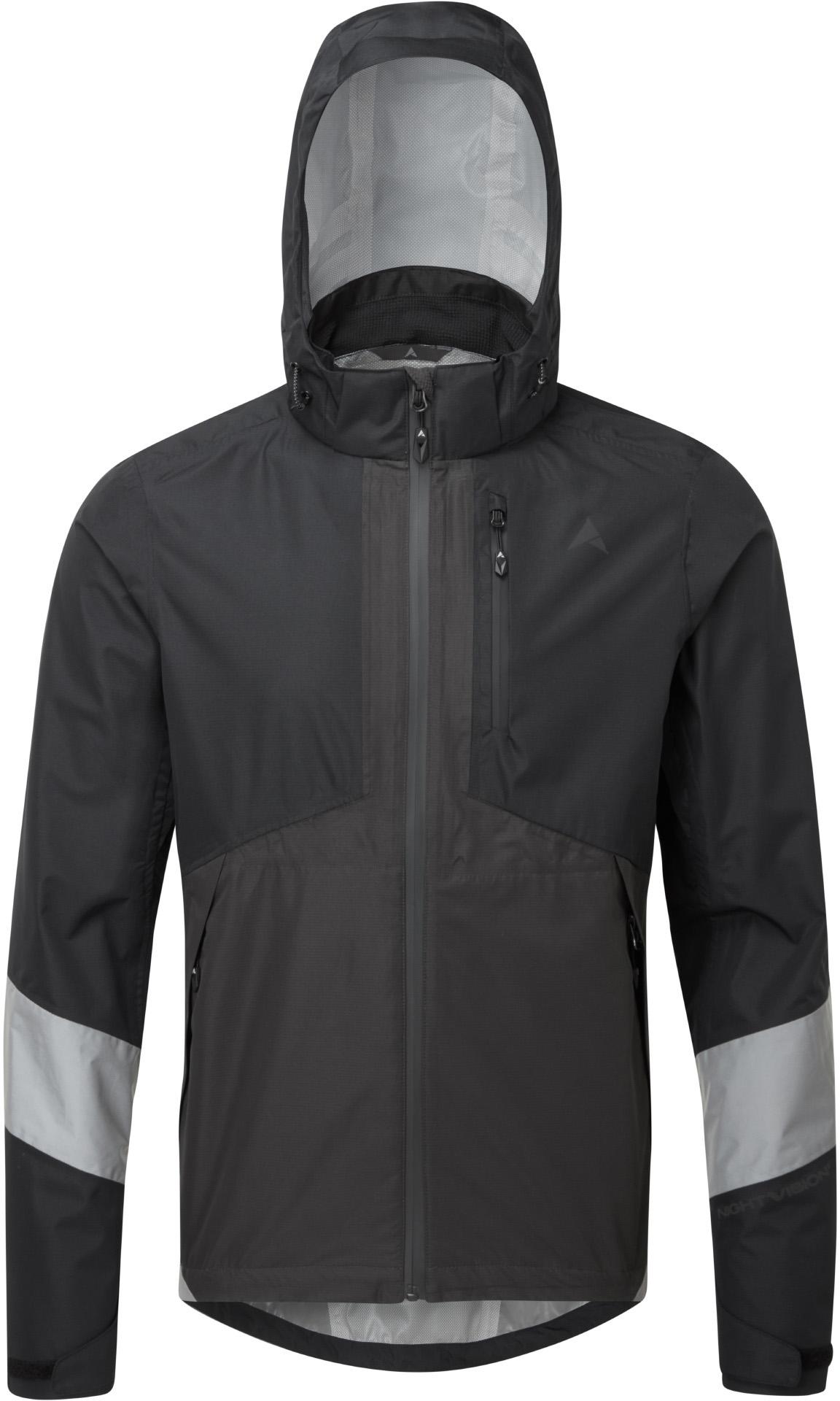 Halfords Altura Nightvision Typhoon Mens Waterproof Jacket - Black - Medium | Extra 8% off for BC Members