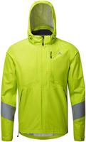 Halfords Altura Nightvision Typhoon Mens Waterproof Jacket - Lime - Large | Extra 8% off for BC Members