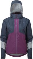 Halfords Altura Nightvision Typhoon Womens Waterproof Jacket - Navy/Purple - 12 | Extra 8% off for BC Members