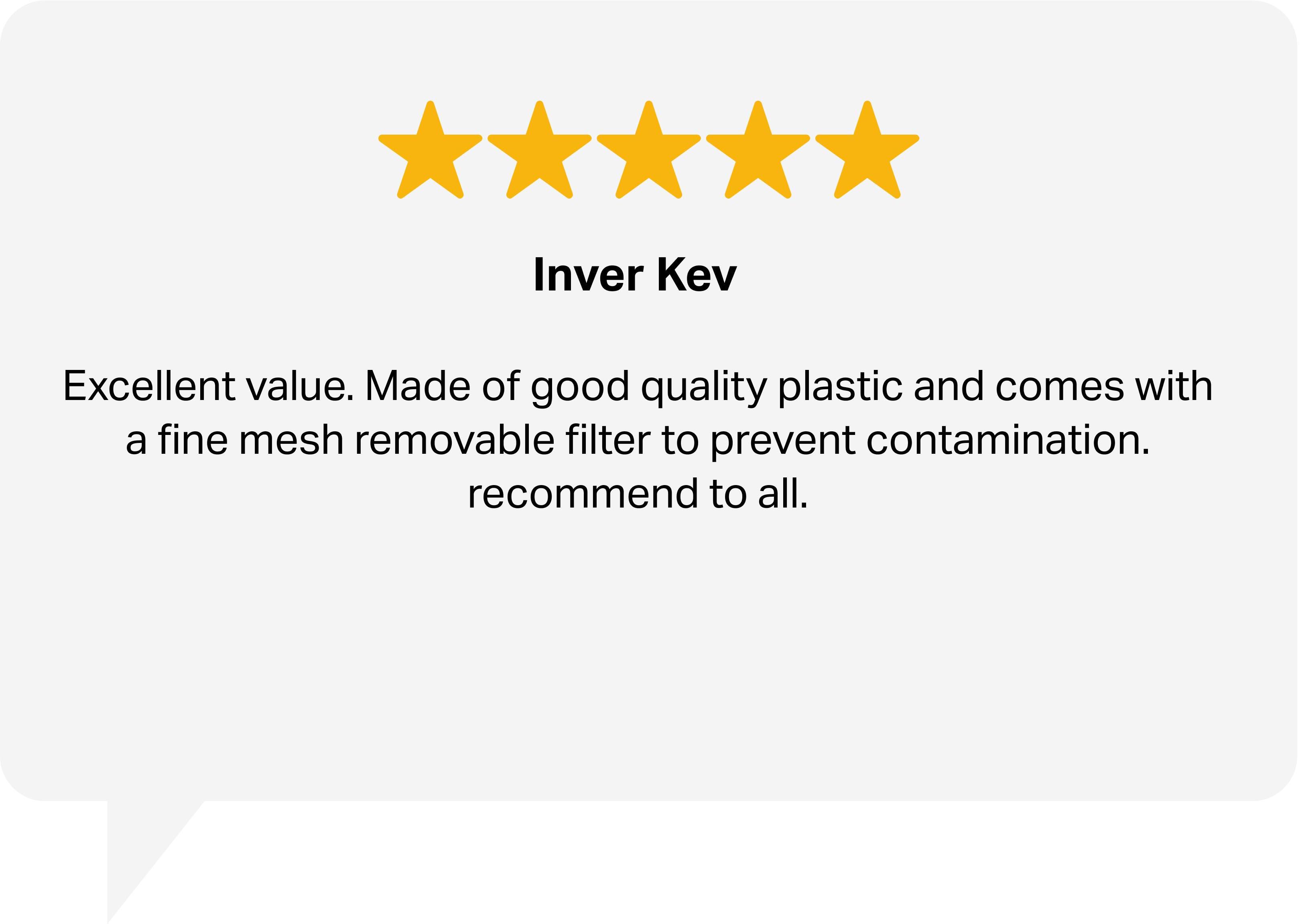 Halfords 150mm Funnel with Strainer