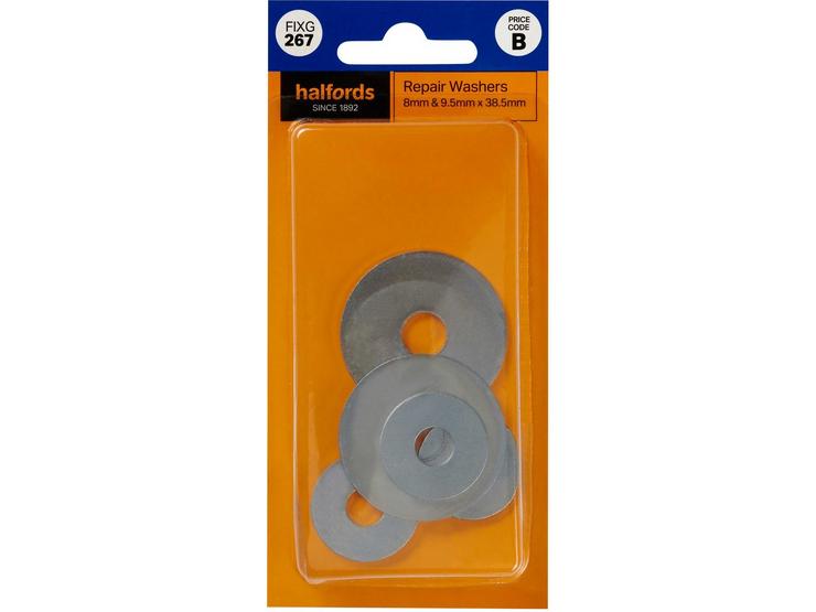 Halfords Repair Washers 8 & 9.5x 38.5mm (FIXG267)