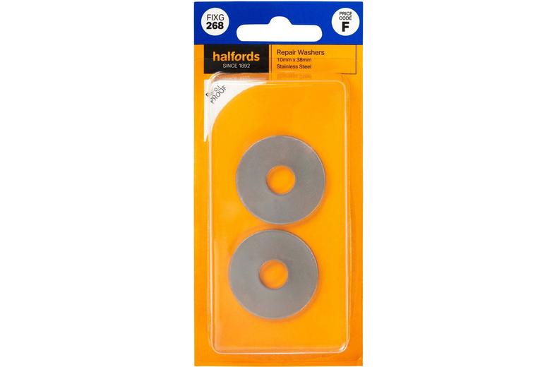 Halfords Repair Washers 10mm x 38mm (FIXG268) Halfords Repair Washers 10mm x 38mm (FIXG268)