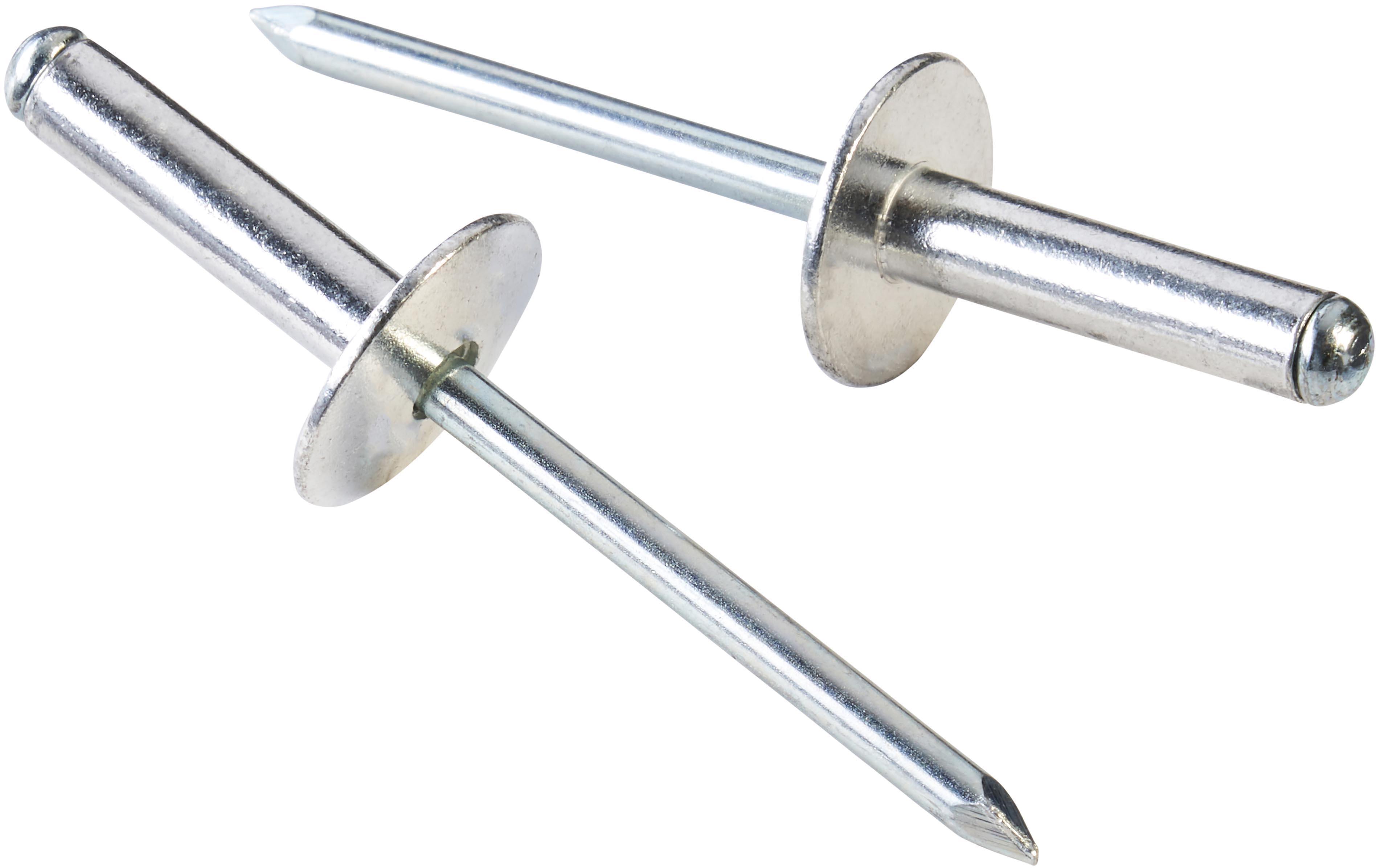 Halfords Rivets Flagged 5mm x 16mm (FIXG276)