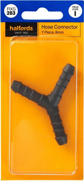 Halfords Hose Connector Y Piece 8mm (FIXG283)