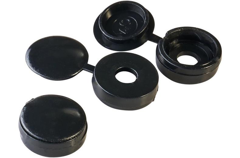 Halfords Number Plate Plastic Caps Black (FIXG289) Halfords Number Plate Plastic Caps Black (FIXG289)