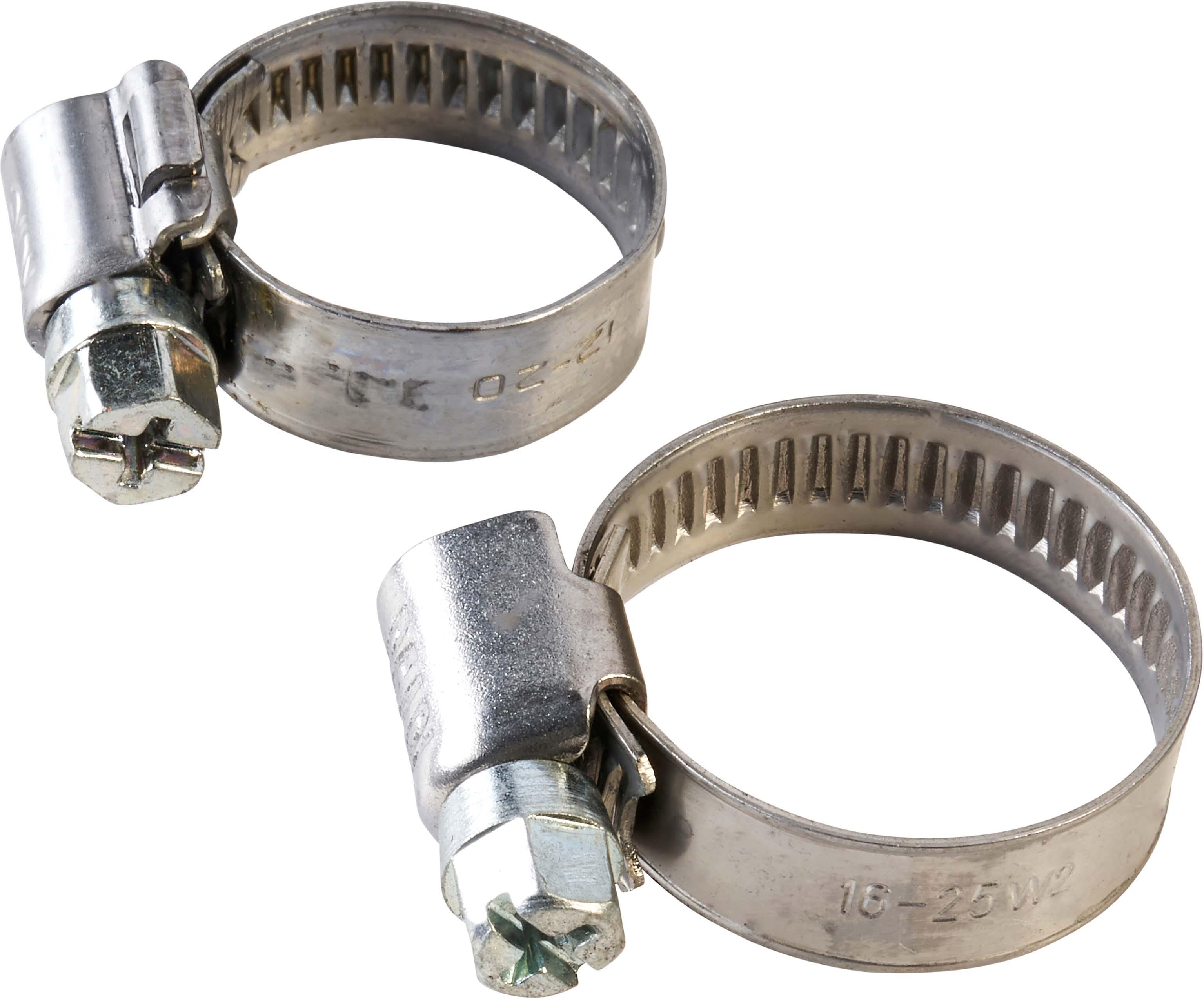 Halfords Stainless Steel Hose Clips 12-20mm & 12-22mm (FIXG298)