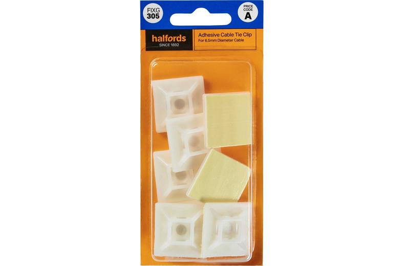 Halfords Adhesive Cable Ties 200mm (FIXG305) Halfords Adhesive Cable Ties 200mm (FIXG305)