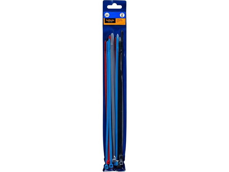Halfords Cable Ties 300mm (FXG317)