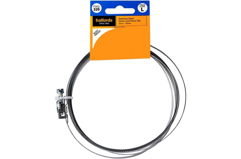 Halfords Quick Lock Hose Clip 25-700mm (FIXG320) Halfords Quick Lock Hose Clip 25-700mm (FIXG320)
