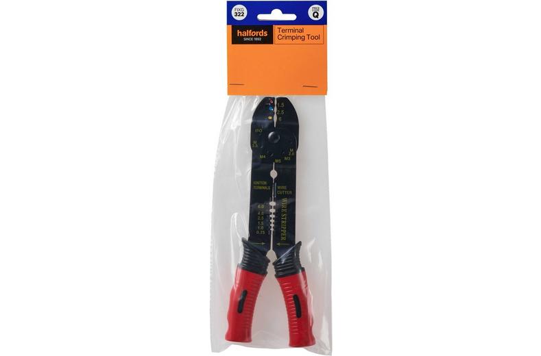 Halfords Terminal Crimping Tool (FIXG322) Halfords Terminal Crimping Tool (FIXG322)