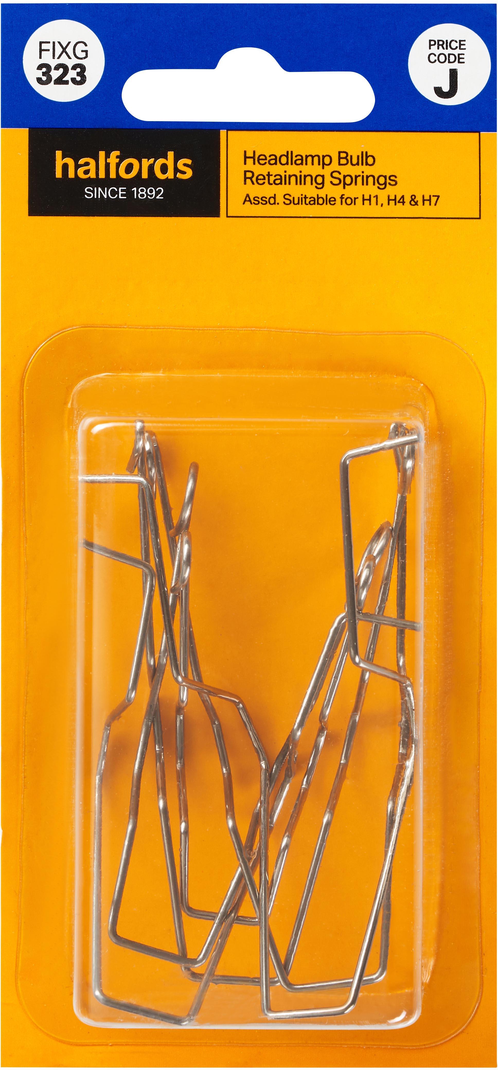 Halfords Assorted Headlamp Retaining Spring (FIXG224)