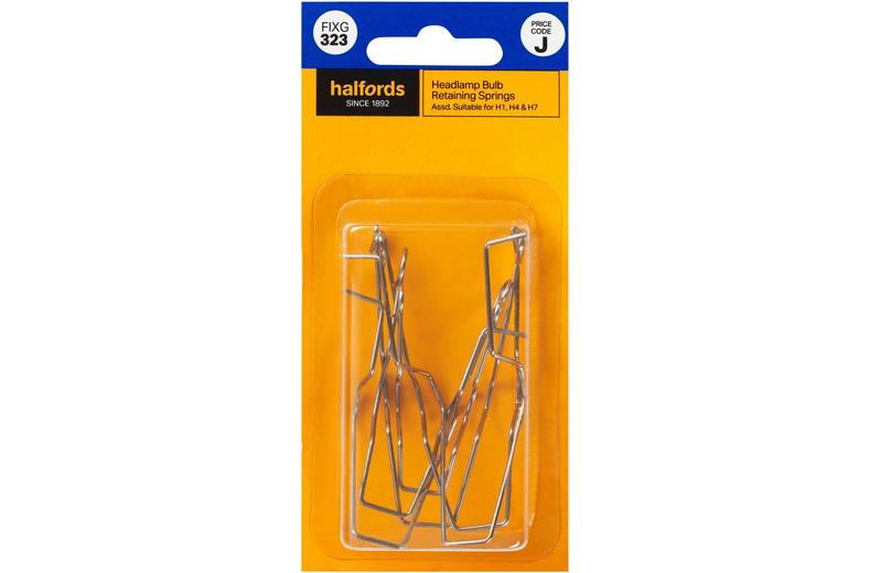 Halfords Assorted Headlamp Retaining Spring (FIXG224) Halfords Assorted Headlamp Retaining Spring (FIXG224)