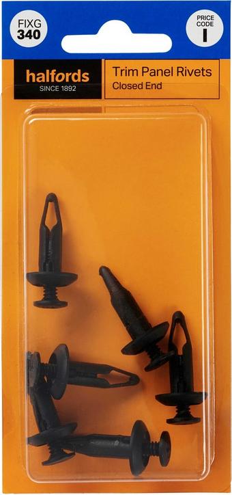 Halfords Trim Panel Rivets (FIXG340)