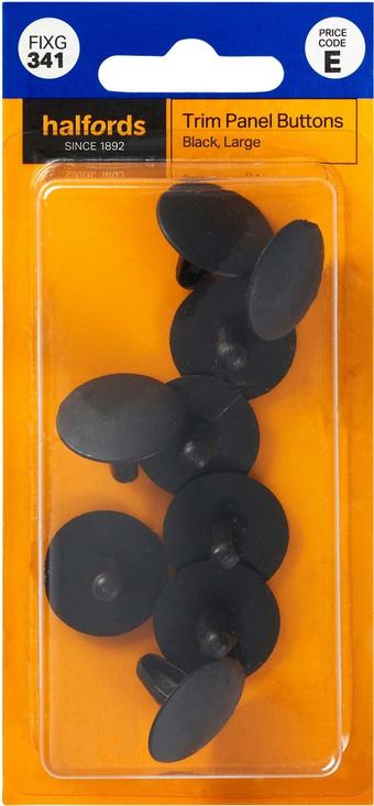Halfords Large Trim Panel Buttons (FIXG341)
