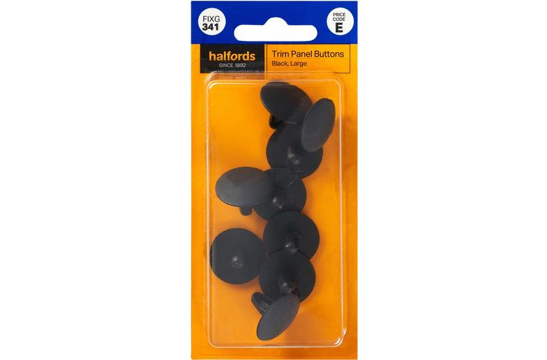 Halfords Large Trim Panel Buttons (FIXG341) Halfords Large Trim Panel Buttons (FIXG341)