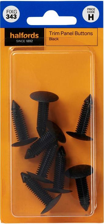 Halfords Trim Panel Buttons (FIXG343)