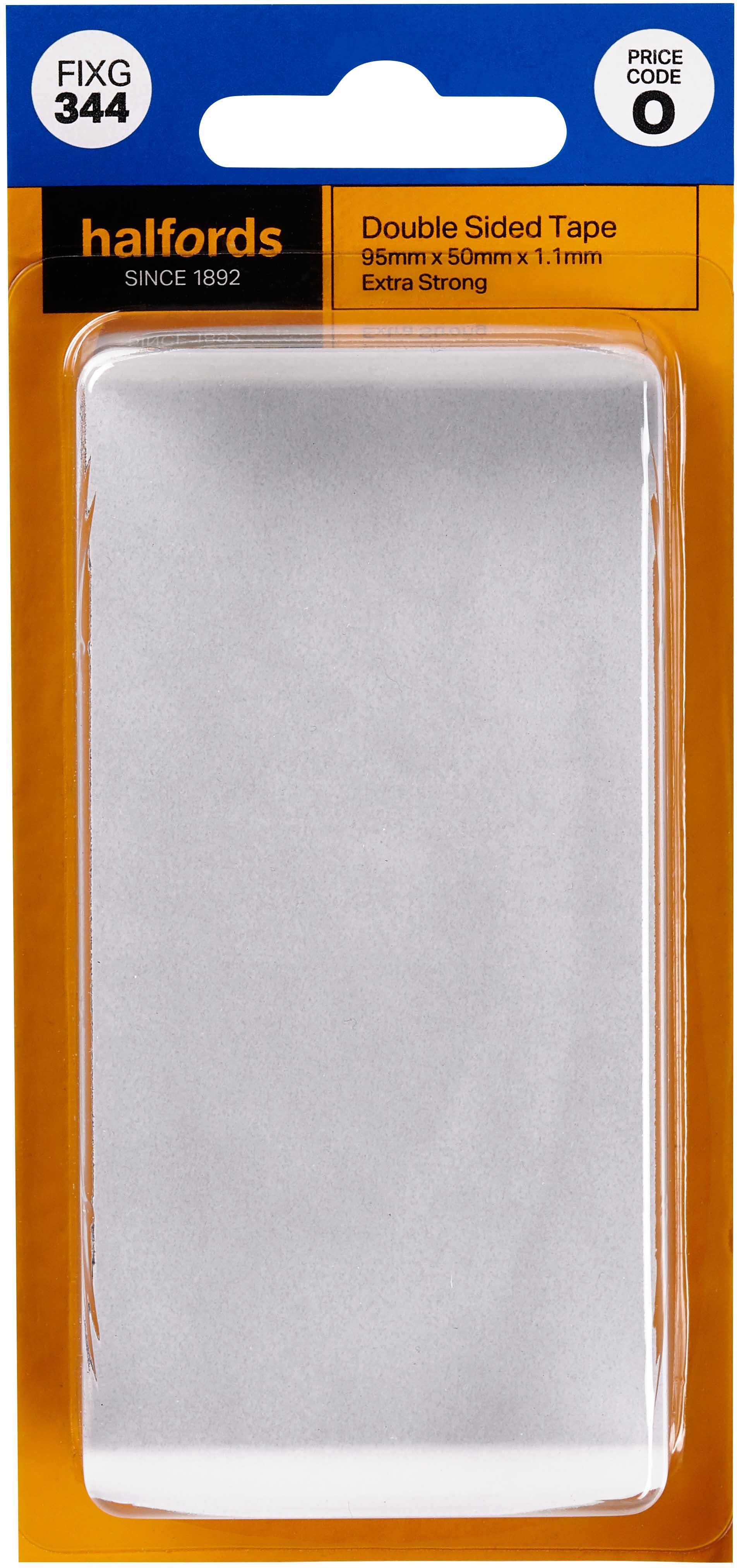 Halfords Extra Strong Double Sided Tape Patch (FIXG344)