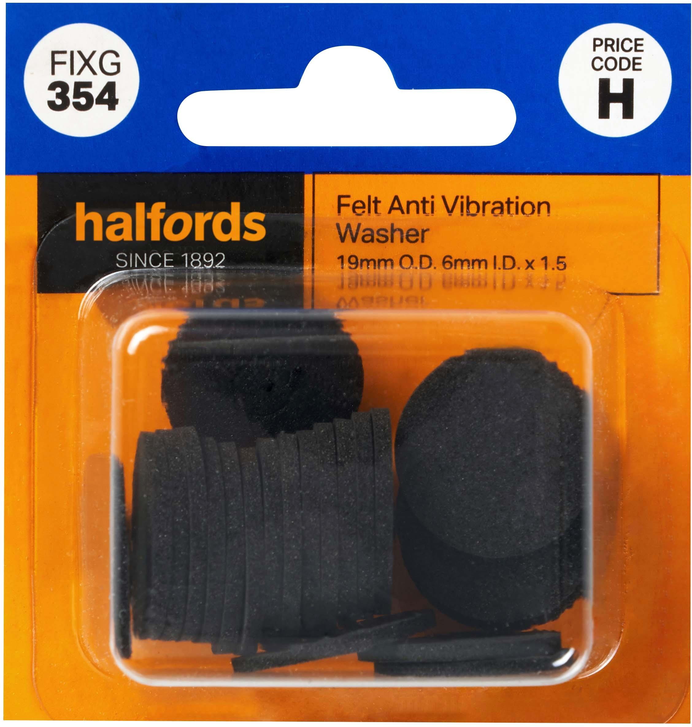 Halfords Felt Vibration Washer (FIXG354)