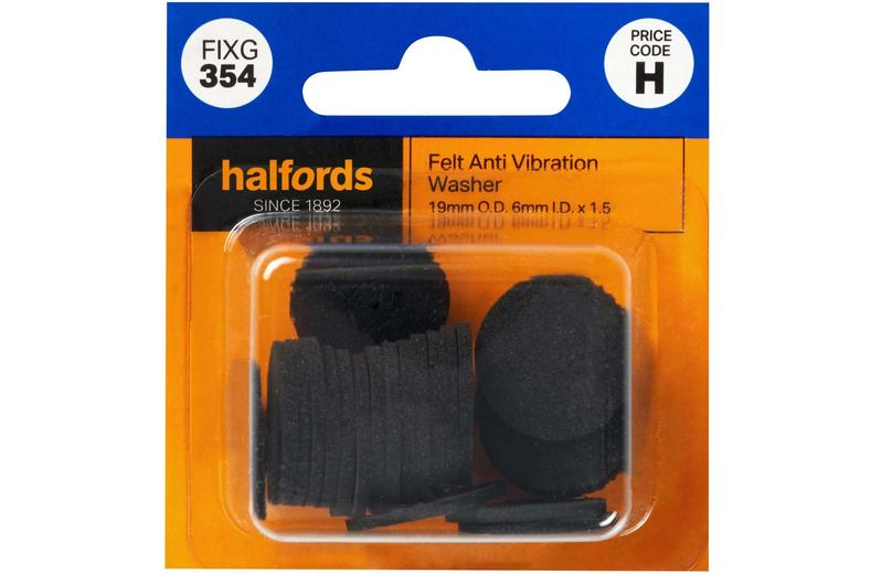 Halfords Felt Vibration Washer (FIXG354) Halfords Felt Vibration Washer (FIXG354)