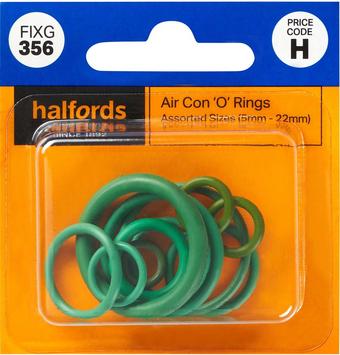 Halfords Air Con O Rings (FIXG356)