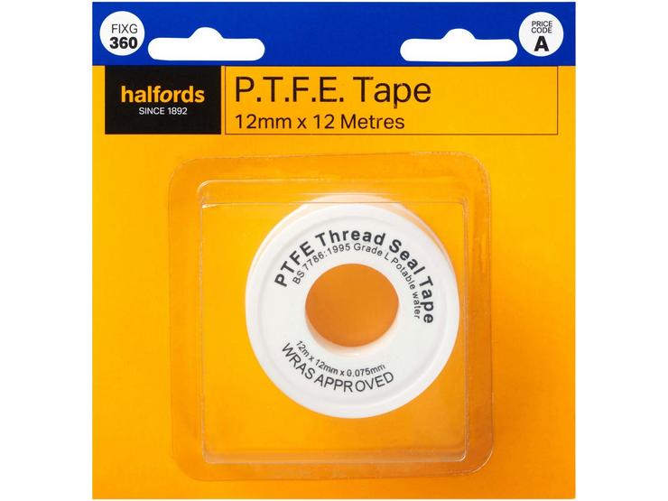 Halfords PTFE Thread Seal Tape (FIXG360)