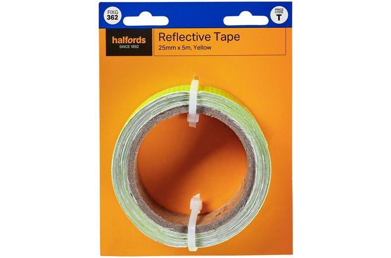 Halfords Reflective Tape Yellow (FIXG362) Halfords Reflective Tape Yellow (FIXG362)