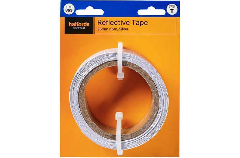 Halfords Reflective Tape Silver (FIXG363) Halfords Reflective Tape Silver (FIXG363)