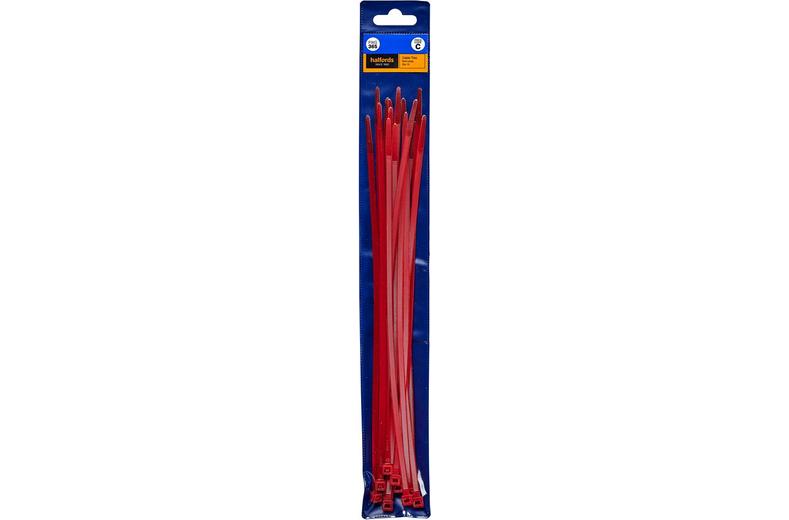 Halfords Cable Ties Red (FIXG365) Halfords Cable Ties Red (FIXG365)